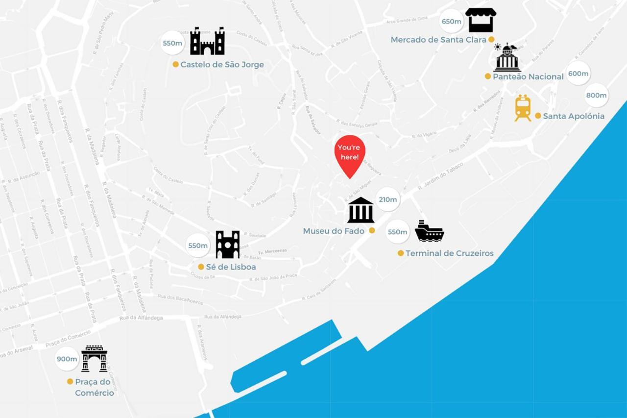 Romantic Alfama Getaway Lisboa Kültér fotó